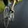 Road cyclist, Pentland Hills, near Edinburgh